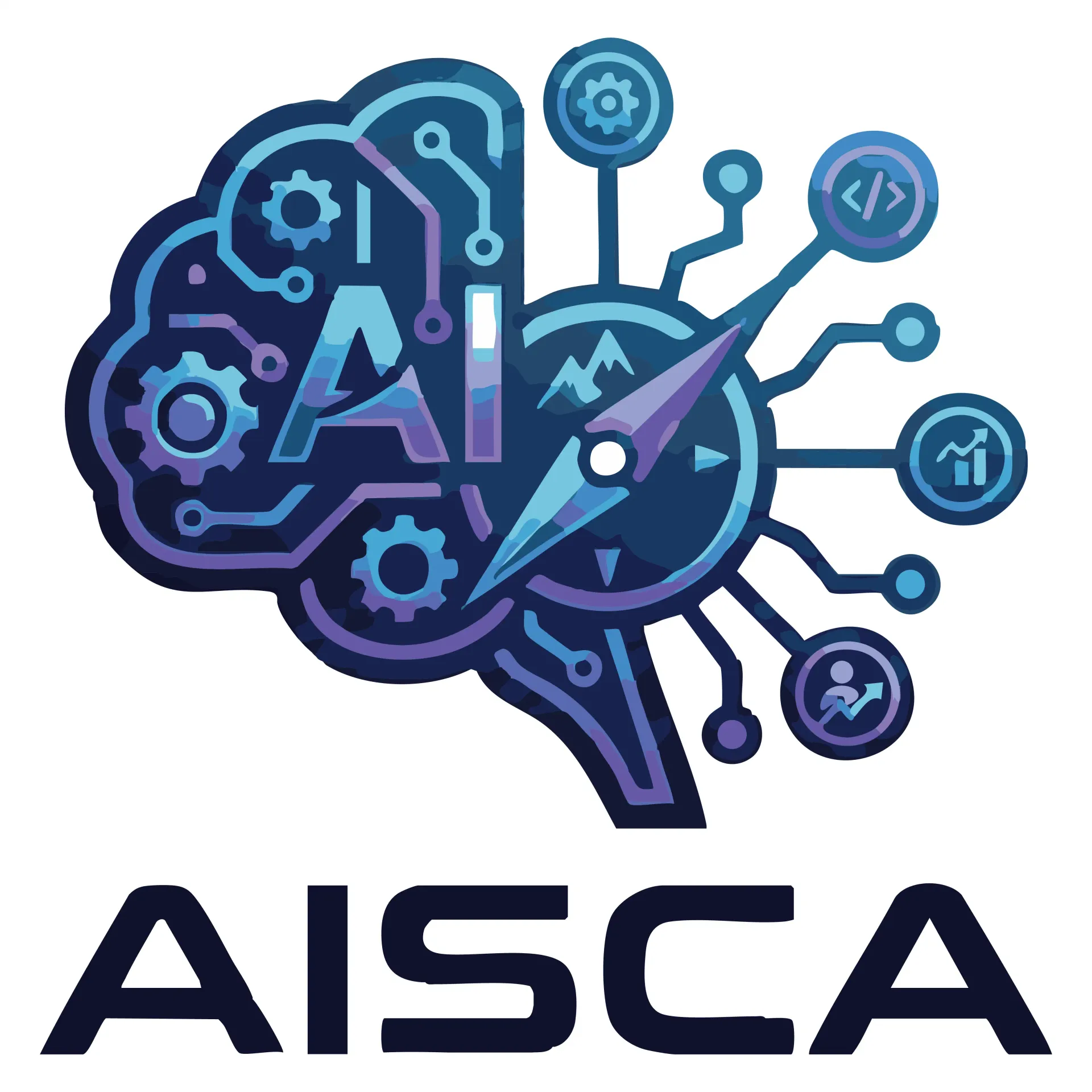 Logo d'AISCA, l'agent IA d'orientation professionnelle Tech & Data
