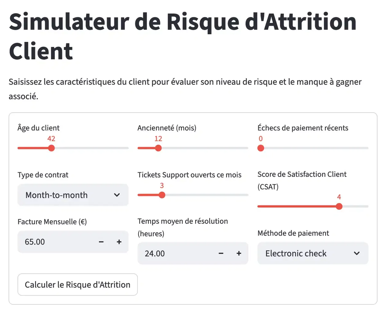 Logo du projet Prédiction de Churn & Revenu à Risque