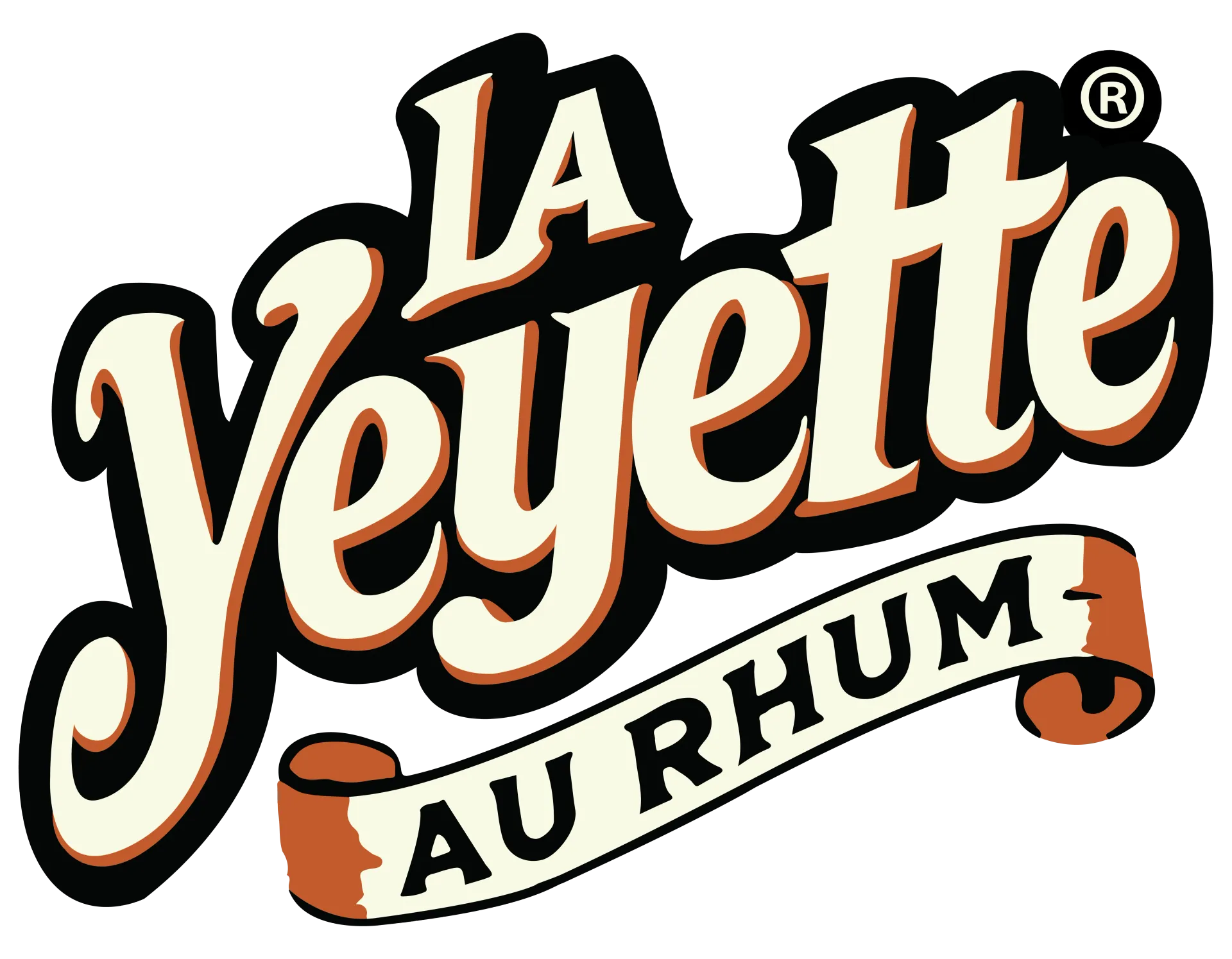 Page boutique du site La Yeyette au Rhum : catalogue de rhums arrangés avec filtres par catégorie et par fruit