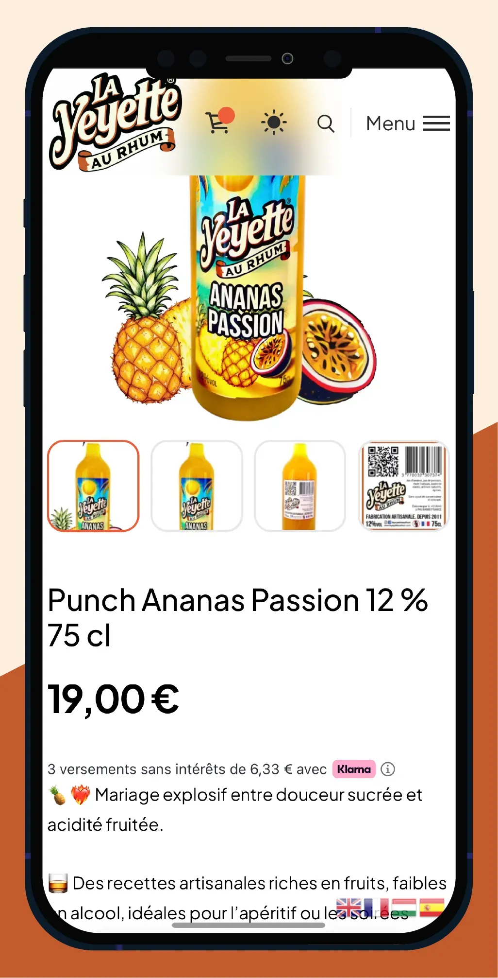 Refonte e-commerce & Identité Visuelle - La Yeyette au Rhum (La Yeyette au Rhum) — visuel 3