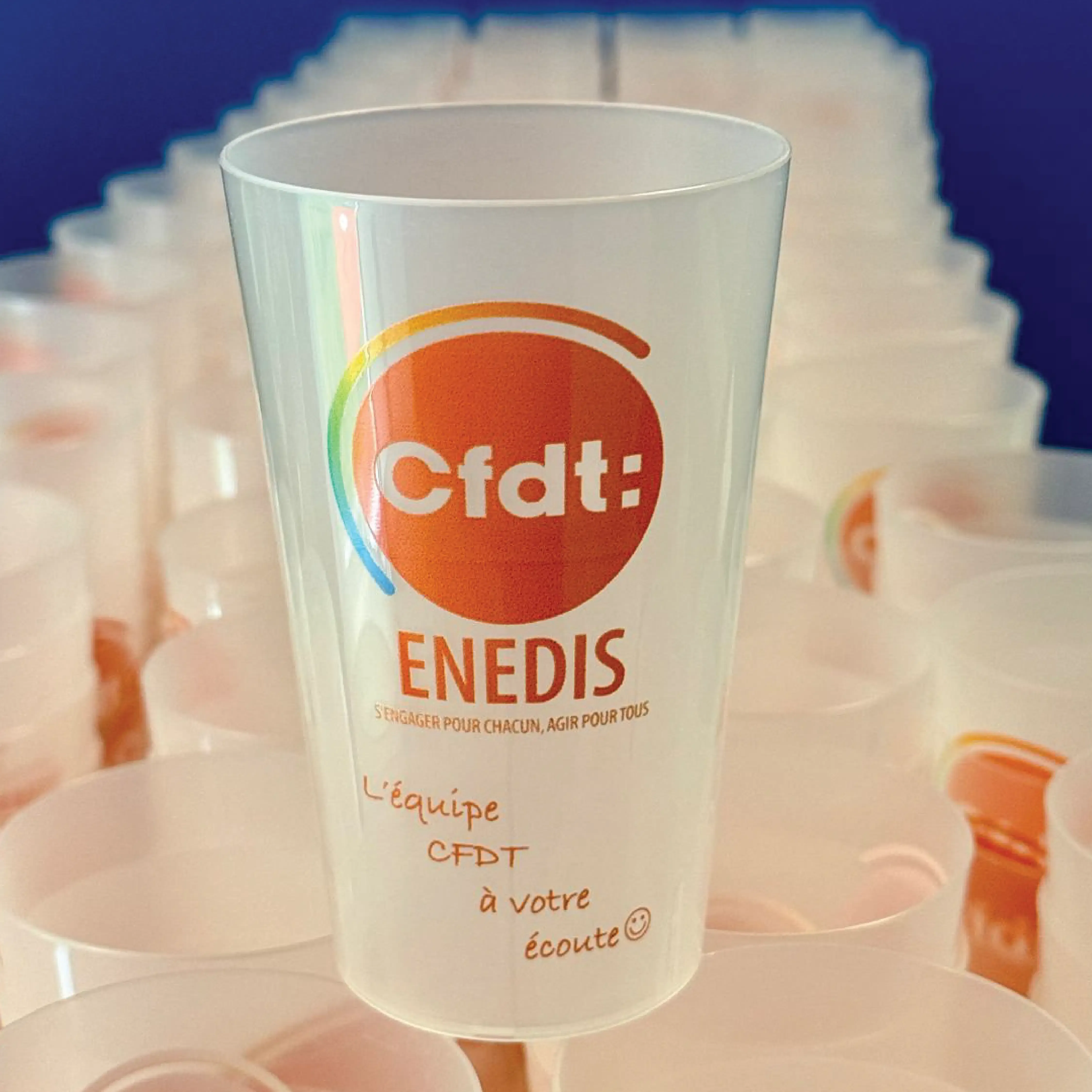 Gobelets Événementiels (Ecocups) (CFDT Enedis) — visuel 3