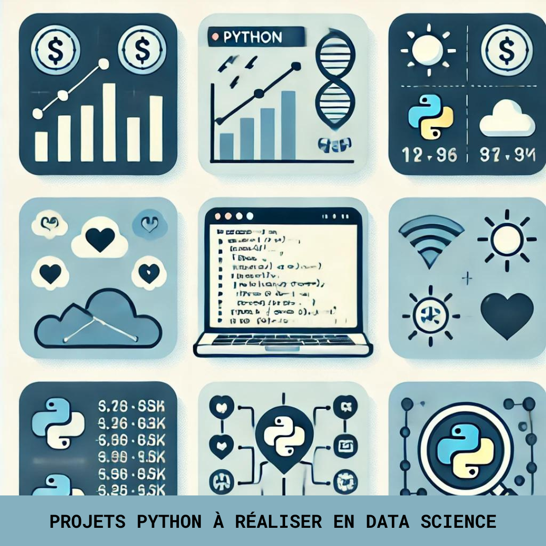 💡 Projets Python à réaliser en Data Science 🚀 - ENTITÉ